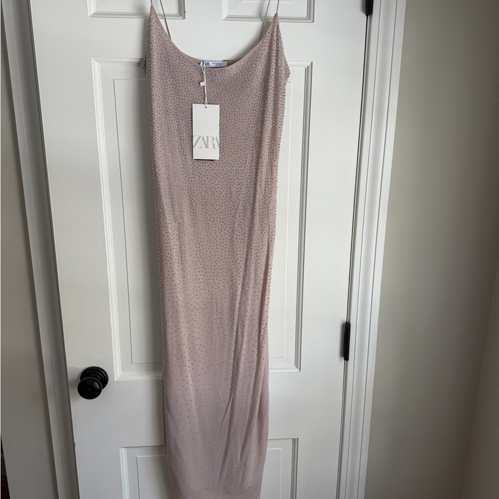 Zara Rhinestone Dress NWT - Picture 3 of 6